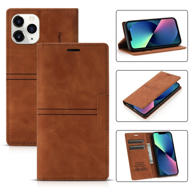 Funda de piel sintética con tapa horizontal y ventosa magnética Dream Business con soporte, ranura para tarjetas y billetera, para iPhone 13 mini, para iPhone 13, para iPhone 13 Pro, para iPhone 13 Pro Max, para iPhone 12 mini