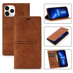 Dream Magnetic Suction Business Horizontal Flip PU Leather Case with Holder & Card Slot & Wallet, For iPhone 13 mini, For iPhone 13, For iPhone 13 Pro, For iPhone 13 Pro Max, For iPhone 12 mini