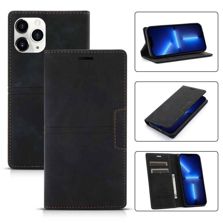 Dream Magnetic Suction Business Horizontal Flip PU-Lederhülle mit Halterung &amp; Kartenfach &amp; Geldbörse, Für iPhone 13 mini, Für iPhone 13, Für iPhone 13 Pro, Für iPhone 13 Pro Max, Für iPhone 12 mini