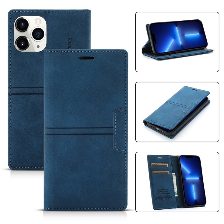 Dream Magnetic Suction Business Horizontal Flip PU-Lederhülle mit Halterung &amp; Kartenfach &amp; Geldbörse, Für iPhone 13 mini, Für iPhone 13, Für iPhone 13 Pro, Für iPhone 13 Pro Max, Für iPhone 12 mini