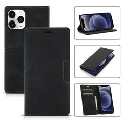 Dream Magnetic Suction Business Horizontal Flip PU Leather Case with Holder & Card Slot & Wallet, For iPhone 12 mini, For iPhone 12 / 12 Pro, For iPhone 12 Pro Max, For iPhone 11