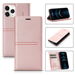 Dream Magnetic Suction Business Horizontal Flip PU Lederhülle mit Halterung &amp; Kartensteckplatz &amp; Geldbörse, Für iPhone 12 / 12 Pro, Für iPhone 12 Pro Max, Für iPhone 11, Für iPhone 11 Pro, Für iPhone 11 Pro Max