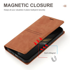 Dream Magnetic Suction Business Horizontal Flip PU Leather Case with Holder & Card Slot & Wallet, For iPhone X / XS, For iPhone XR, For iPhone XS Max, For iPhone SE 2022 / SE 2020 / 8 / 7, For iPhone 8 Plus / 7 Plus