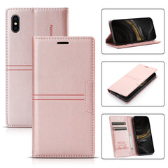 Dream Magnetic Suction Business Horizontal Flip PU Leather Case with Holder & Card Slot & Wallet, For iPhone X / XS, For iPhone XR, For iPhone XS Max, For iPhone SE 2022 / SE 2020 / 8 / 7, For iPhone 8 Plus / 7 Plus