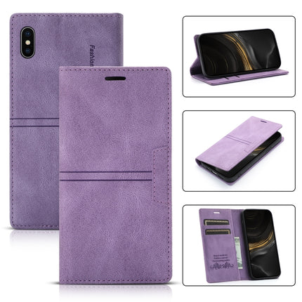 Dream Magnetic Suction Business Horizontal Flip PU Leather Case with Holder & Card Slot & Wallet, For iPhone 11 Pro, For iPhone 11 Pro Max, For iPhone X / XS, For iPhone XR