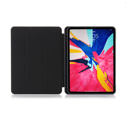 Funda de piel sintética con adhesivo en la parte trasera y soporte triple para iPad mini 6, iPad mini 6/mini 2024