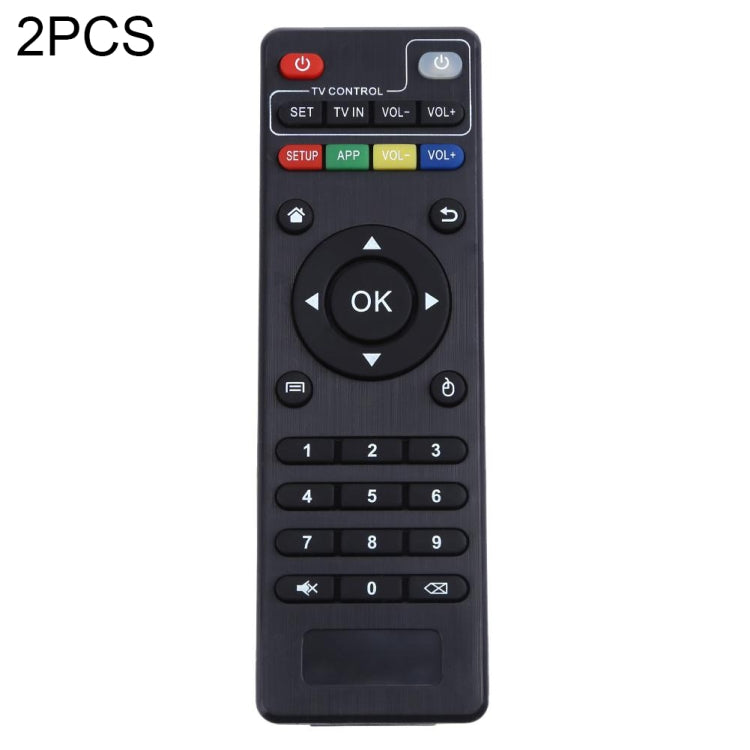 2 PCS x96 Set-Top Box Remote Control for T95M / T95N / X96 mini / M8s / T95X