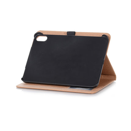 Funda de cuero estilo libro retro para tableta, para iPad mini 6 / mini 2024