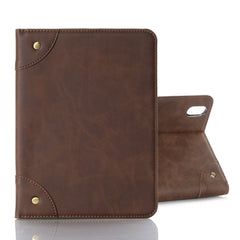 Retro Book Style Leather Tablet Case, For iPad mini 6 / mini 2024