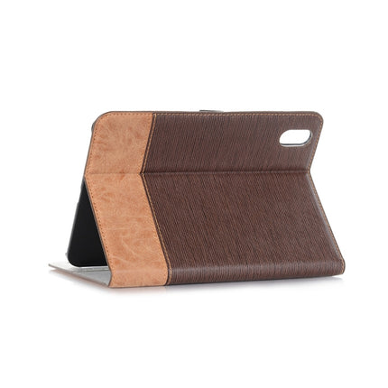 Funda de piel de oveja con textura cruzada para tableta, para iPad mini 6, para iPad mini 6 / mini 2024
