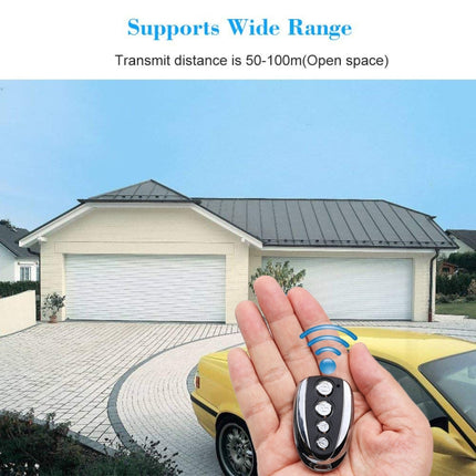 K18 Universal U-shaped Copy Electric Rolling Shutter Door Gate Garage Remote Controller, 315MHZ, 433MHZ