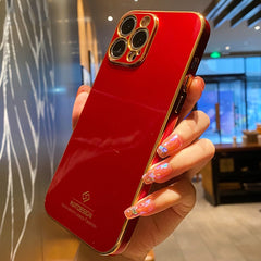 Electroplating Metal Frame Precise Hole TPU Protective Case, For iPhone 11 Pro, For iPhone 11, For iPhone 11 Pro Max