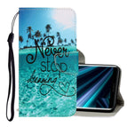 For Sony Xperia XZ3 / Blue Coconut Grove