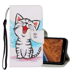 3D Colored Drawing Horizontal Flip PU Leather Case with Holder & Card Slots & Wallet, For Xiaomi Redmi 8, For Xiaomi Redmi 7A