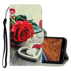 3D Colored Drawing Horizontal Flip PU Leather Case with Holder & Card Slots & Wallet, For Xiaomi Redmi 8, For Xiaomi Redmi 7A