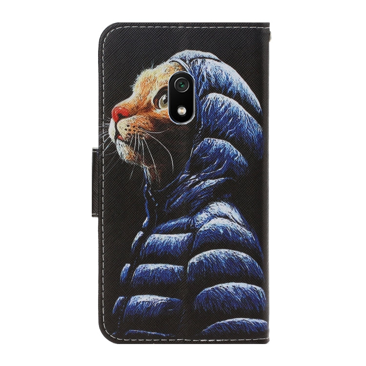 3D Colored Drawing Horizontal Flip PU Leather Case with Holder & Card Slots & Wallet