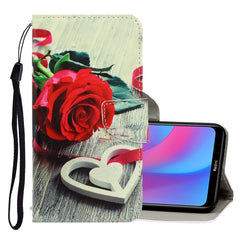 3D Colored Drawing Horizontal Flip PU Leather Case with Holder & Card Slots & Wallet, For Xiaomi Redmi 8A, For Xiaomi Redmi Note 7