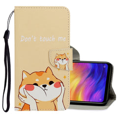 3D Colored Drawing Horizontal Flip PU Leather Case with Holder & Card Slots & Wallet, For Xiaomi Redmi 8A, For Xiaomi Redmi Note 7