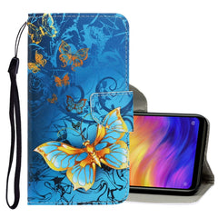 3D Colored Drawing Horizontal Flip PU Leather Case with Holder & Card Slots & Wallet, For Xiaomi Redmi 8A, For Xiaomi Redmi Note 7