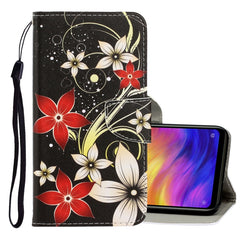 3D Colored Drawing Horizontal Flip PU Leather Case with Holder & Card Slots & Wallet, For Xiaomi Redmi 8A, For Xiaomi Redmi Note 7