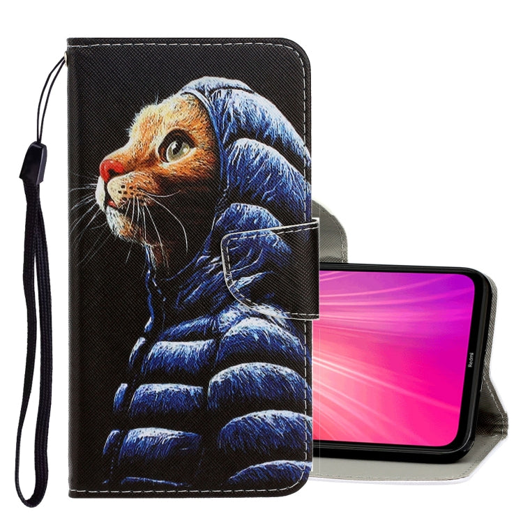 3D Colored Drawing Horizontal Flip PU Leather Case with Holder & Card Slots & Wallet, For Xiaomi Redmi Note 8, For Xiaomi Redmi Note 8 Pro