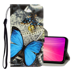 3D Colored Drawing Horizontal Flip PU Leather Case with Holder & Card Slots & Wallet, For Xiaomi Redmi Note 8, For Xiaomi Redmi Note 8 Pro