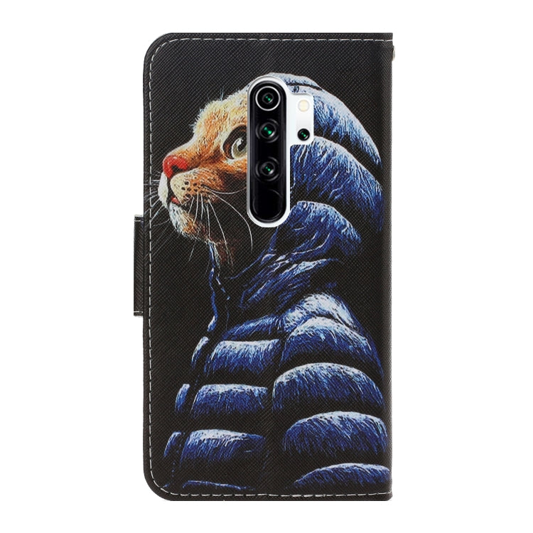 3D Colored Drawing Horizontal Flip PU Leather Case with Holder & Card Slots & Wallet