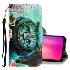 3D Colored Drawing Horizontal Flip PU Leather Case with Holder & Card Slots & Wallet, For Xiaomi Redmi Note 8, For Xiaomi Redmi Note 8 Pro