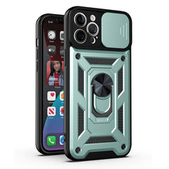 Sliding Camera Cover Design Precise Hole TPU+PC Protective Case, For iPhone 13 mini, For iPhone 13, For iPhone 13 Pro, For iPhone 13 Pro Max