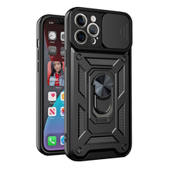 Sliding Camera Cover Design Precise Hole TPU+PC Protective Case, For iPhone 13 mini, For iPhone 13, For iPhone 13 Pro, For iPhone 13 Pro Max