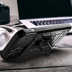 Sliding Camera Cover Design Precise Hole TPU+PC Protective Case, For iPhone 13, For iPhone 13 Pro, For iPhone 13 Pro Max