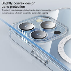 ROCK Transparent Magnetic Shockproof Protective Case, For iPhone 13 mini, For iPhone 13, For iPhone 13 Pro, For iPhone 13 Pro Max