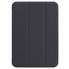 Horizontale Klapphülle, ultradünn, doppelseitiger Clip, schnallenloser magnetischer PU-Lederkoffer mit dreifach klappbarer Halterung und Schlaf-/Weckfunktion, für iPad mini 2024/mini 6