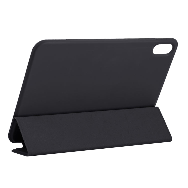 Horizontale Klapphülle, ultradünn, doppelseitiger Clip, schnallenloser magnetischer PU-Lederkoffer mit dreifach klappbarer Halterung und Schlaf-/Weckfunktion, für iPad mini 2024/mini 6