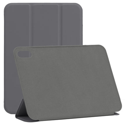 Funda de cuero PU ultrafina con tapa horizontal, doble cara, clip magnético sin hebilla, soporte plegable en tres direcciones y función de suspensión/activación, para iPad mini 2024/mini 6