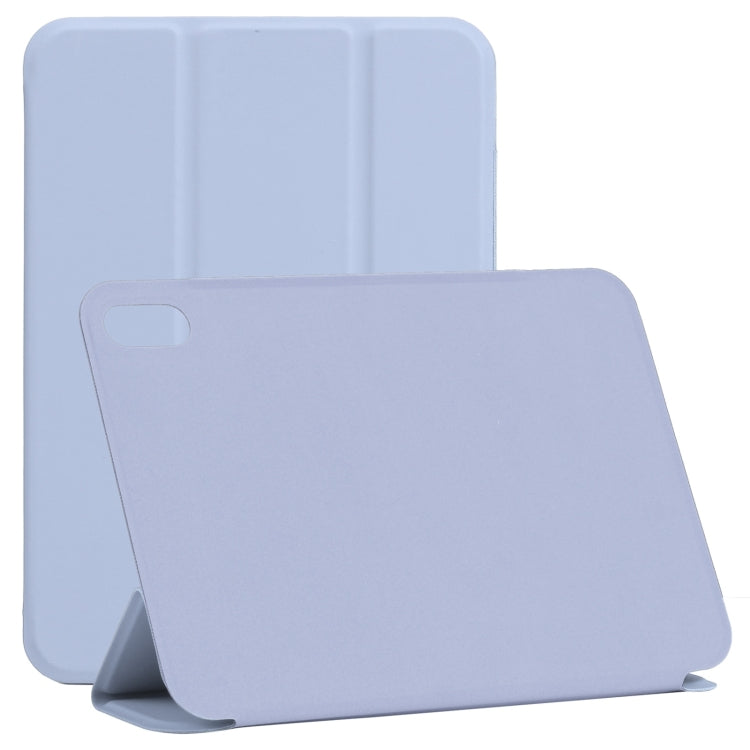 Horizontale Klapphülle, ultradünn, doppelseitiger Clip, schnallenloser magnetischer PU-Lederkoffer mit dreifach klappbarer Halterung und Schlaf-/Weckfunktion, für iPad mini 2024/mini 6