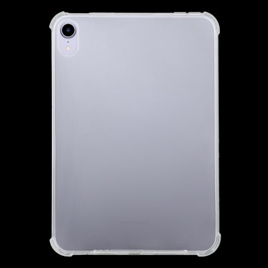 Für iPad mini 2024 / mini 6 3 mm stoßfeste transparente TPU-Tablet-Hülle mit vier Ecken, für iPad mini 2024 / mini 6