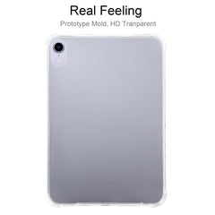 Für iPad mini 2024 / mini 6 3 mm stoßfeste transparente TPU-Tablet-Hülle mit vier Ecken, für iPad mini 2024 / mini 6