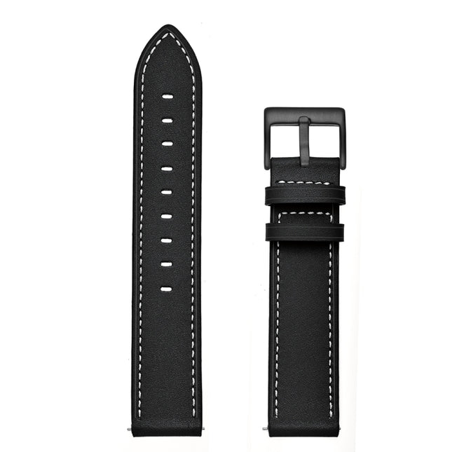 Leather Replacement Strap Watchband, For Samsung Galaxy Watch 3 41mm, For Samsung Galaxy Watch 3 45mm, For Samsung Galaxy Watch 42mm, For Samsung Galaxy Watch 46mm