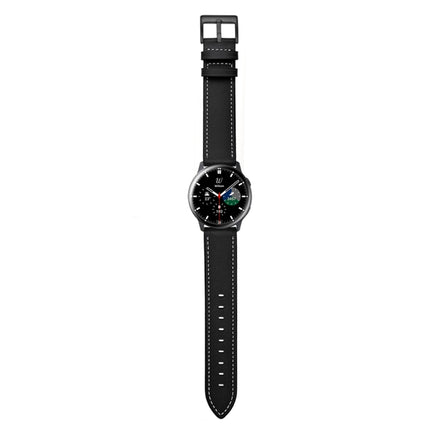 Leather Replacement Strap Watchband, For Samsung Galaxy Watch 3 41mm, For Samsung Galaxy Watch 3 45mm, For Samsung Galaxy Watch 42mm, For Samsung Galaxy Watch 46mm
