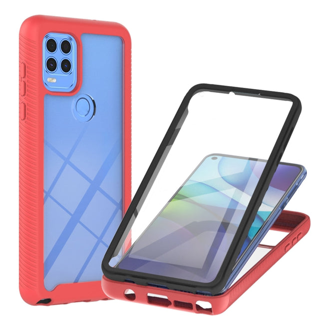 Starry Sky Solid Color Series Shockproof PC + TPU Protective Case with PET Film, For Motorola Moto G60, For Motorola Moto G30 / G10 / G10 Power, For TCL 20S, For Motorola Moto G Stylus 2021 5G
