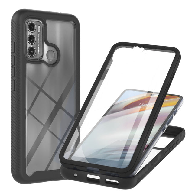 Starry Sky Solid Color Series Shockproof PC + TPU Protective Case with PET Film, For Motorola Moto G60, For Motorola Moto G30 / G10 / G10 Power, For TCL 20S, For Motorola Moto G Stylus 2021 5G