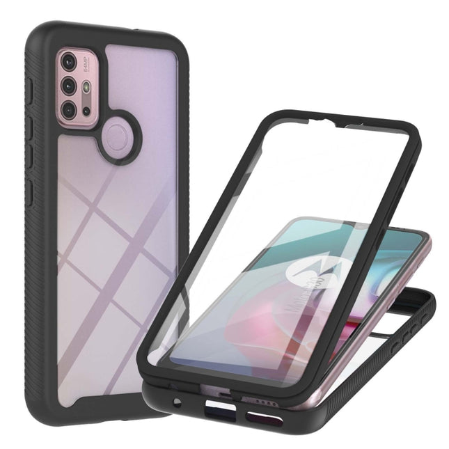 Starry Sky Solid Color Series Shockproof PC + TPU Protective Case with PET Film, For Motorola Moto G60, For Motorola Moto G30 / G10 / G10 Power, For TCL 20S, For Motorola Moto G Stylus 2021 5G