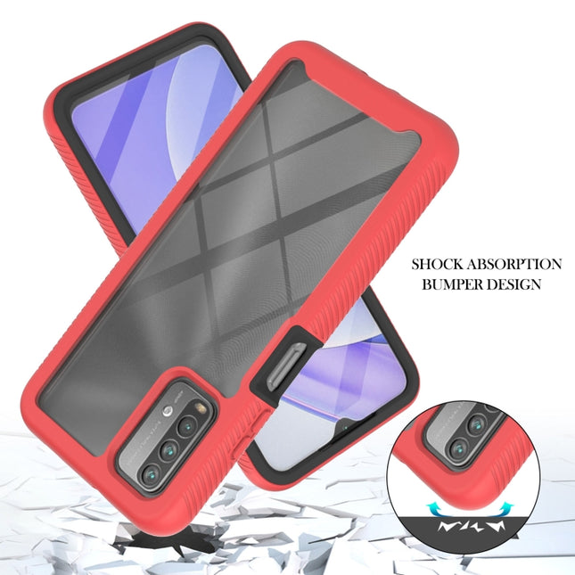 Starry Sky Solid Color Series Shockproof PC + TPU Protective Case with PET Film, For Xiaomi Poco M3 / Redmi Note 9 4G, For Xiaomi Redmi Note 10, For Xiaomi Redmi Note 10 Pro, For Google Pixel 6, For OPPO A54 5G / A74 5G / A93 5G / OnePlus Nord N200 5G ...