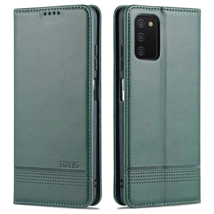 AZNS Magnetic Calf Texture Horizontal Flip Leather Case with Card Slots & Holder & Wallet, For Samsung Galaxy A03s 166mm