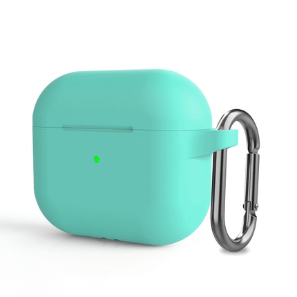 Verdickte Schutzhülle aus Silikon für kabellose Kopfhörer mit Haken, für AirPods 3