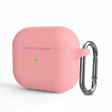 Funda protectora de silicona gruesa para auriculares inalámbricos con gancho para AirPods 3