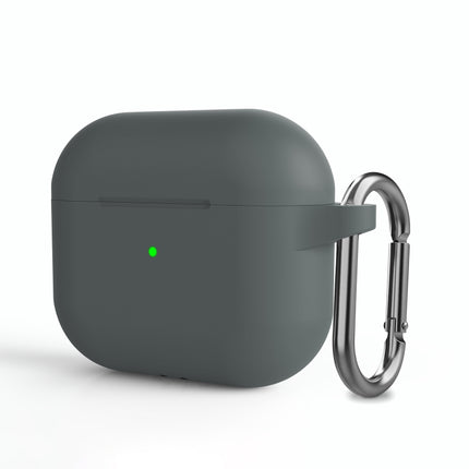 Verdickte Schutzhülle aus Silikon für kabellose Kopfhörer mit Haken, für AirPods 3