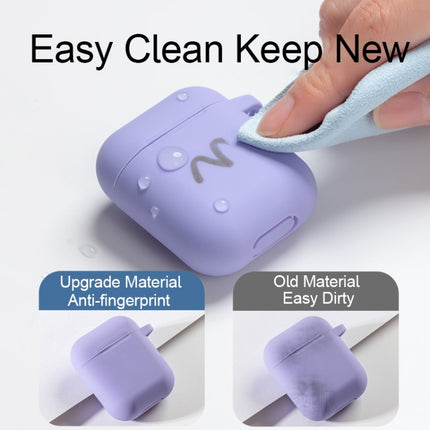 Funda protectora de silicona gruesa para auriculares inalámbricos con gancho para AirPods 3