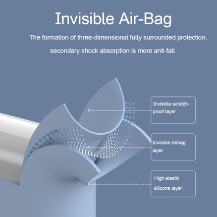 Funda protectora de silicona gruesa para auriculares inalámbricos con gancho para AirPods 3